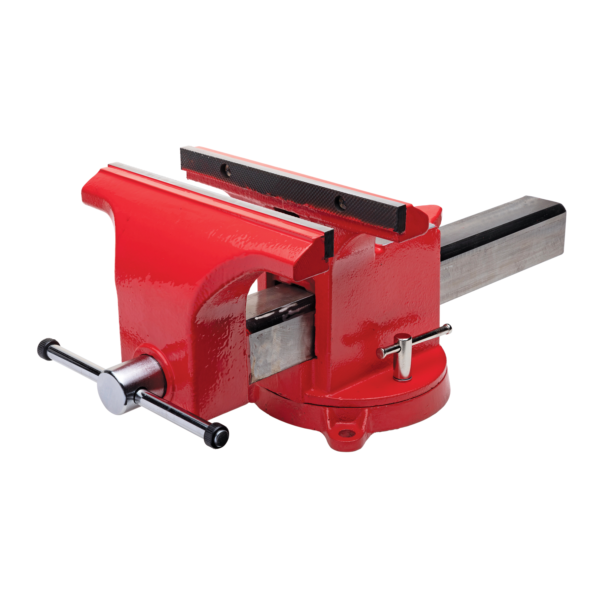 Yost Vises, 12in. All Steel Bench Vise, Jaw Width 12 in, Jaw Capacity 12 in, Material Steel